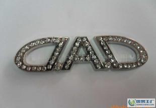 DAD鑲鉆純金屬車標(biāo)車貼 3D立體個性汽車貼紙 車飾車標(biāo)貼_汽摩配件_世界工廠網(wǎng)中國產(chǎn)品信息庫